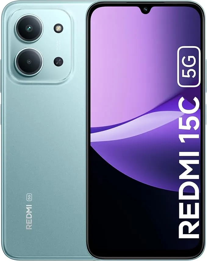 Xiaomi Redmi 15C 5G Smartphone 8GB RAM 256GB Storage – 6.9-inch Display, AI Dual Camera, 6000mAh Battery, Fast Charging, Dual SIM 5G Android Mobile Phone