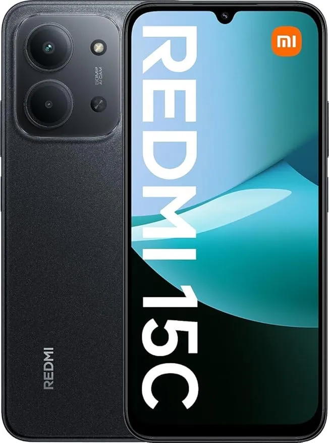 Xiaomi Redmi 15C Smartphone 4GB RAM 128GB Storage – 6.9-inch Display, AI Dual Camera, 6000mAh Battery, Fast Charging, Dual SIM 4G Android Mobile Phone