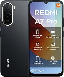 Xiaomi Redmi A7 Pro Smartphone 4GB RAM 64GB Storage – Dual Camera, Large Display, 5000mAh Battery, Dual SIM Android Mobile Phone