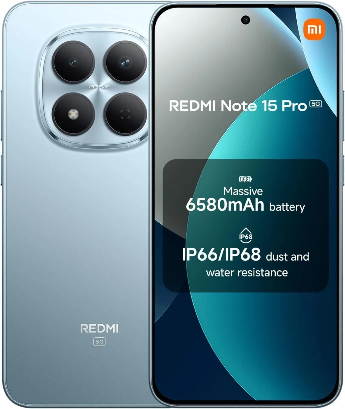 Xiaomi Redmi Note 15 Pro 5G 8GB RAM 256GB Storage Dual SIM Smartphone – AMOLED Display, Pro Camera, Fast Charging, High Performance Mobile Phone