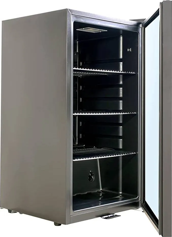 Yamada Glass Door Refrigerator 93L Single Door Chiller YCC110G Black 2
